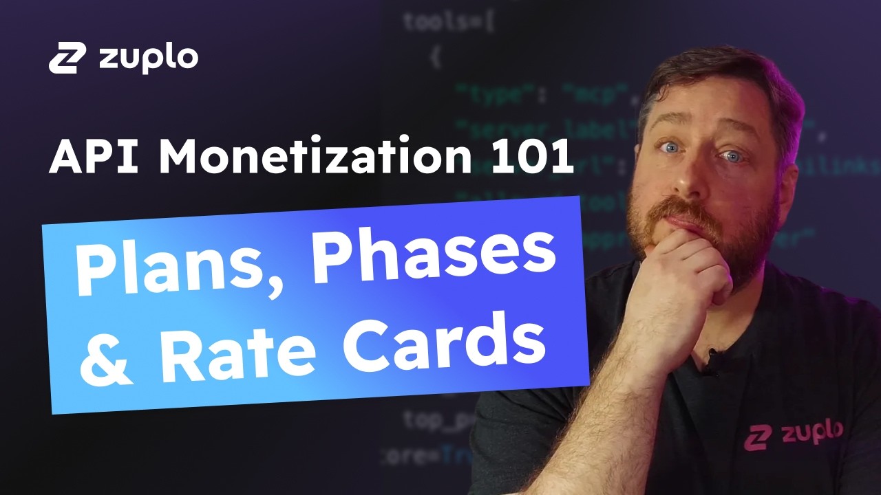 API Pricing Plans, Phases, and Rate Cards