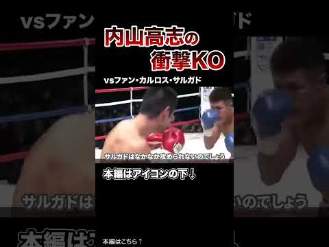 【ボクシング】内山高志の衝撃的なKOシーンがヤバすぎた…。６選！〈KOダイナマイト〉#格闘技 #ボクシング #MMA