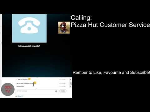 Prank Call #1 - Pizza Hut Customer Service