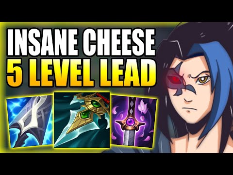 THIS CHEESE STRAT WILL EASILY WIN YOU A LOT OF GAMES! - Blue Kayn Jungle Guide - League of Legends