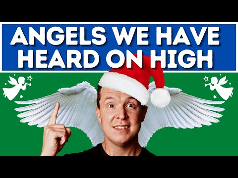 EASY Holiday Alto Sax Song For Beginners: Angels We Have Heard On High Sax Fingerings