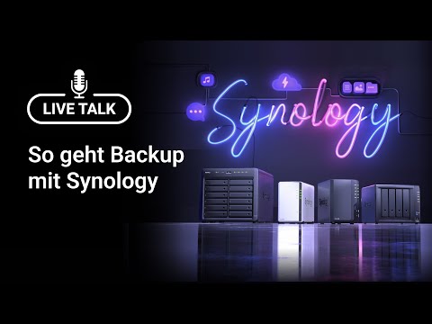 Backup-Grundlagen & Möglichkeiten Synology NAS | #livestream