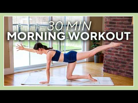 30 min Morning Yoga Pilates Flow - YOGALATES Fusion Workout