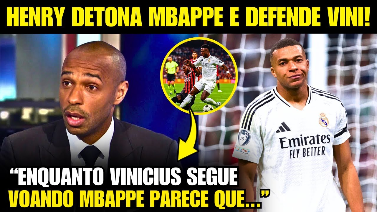 🚨 NOSSA! Olha o que o HENRY FALOU DO VINI e DO MBAPPE APÓS O JOGO DO REAL ONTEM!