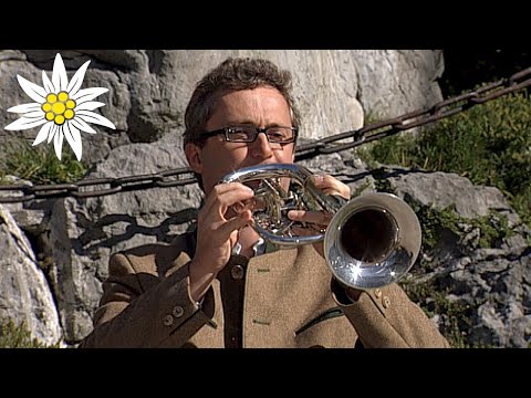 Fantastic alpine brass music in the most beautiful natural surroundings