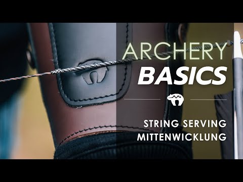 Archery Basics 16 - Center Wrap String Construction