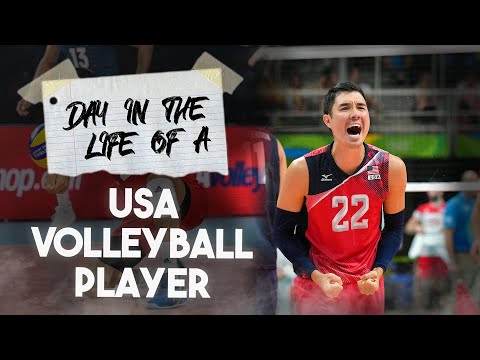 Day in the Life of a USA Volleyball National Team Player