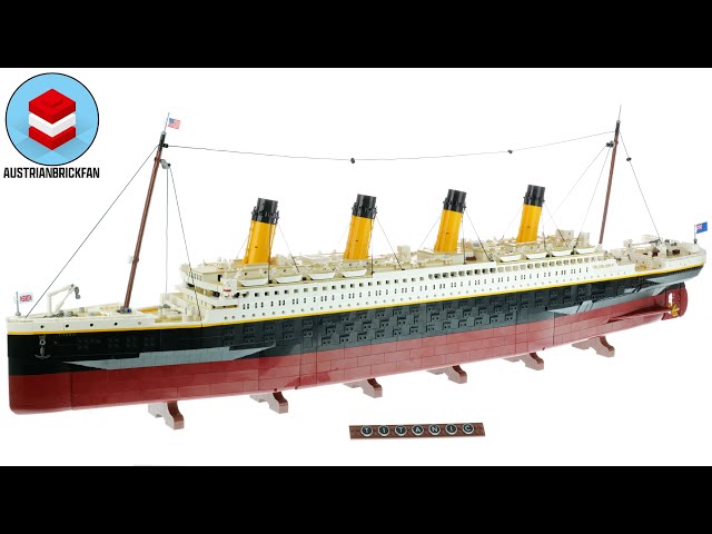 Vídeo relacionado con FULHOLPE Juego de Bloques de Construcción Modelo del Titanic - 1288 Piezas, Kit de Construcción No Compatible Con Creator Expert 10294
