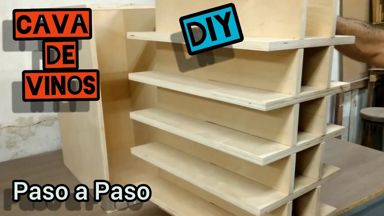 Cómo hacer una Cava de Vinos / Botellero