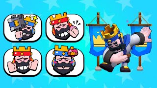 King Frank All Animated Pins with Voice Lines | 2024 | Brawl Stars