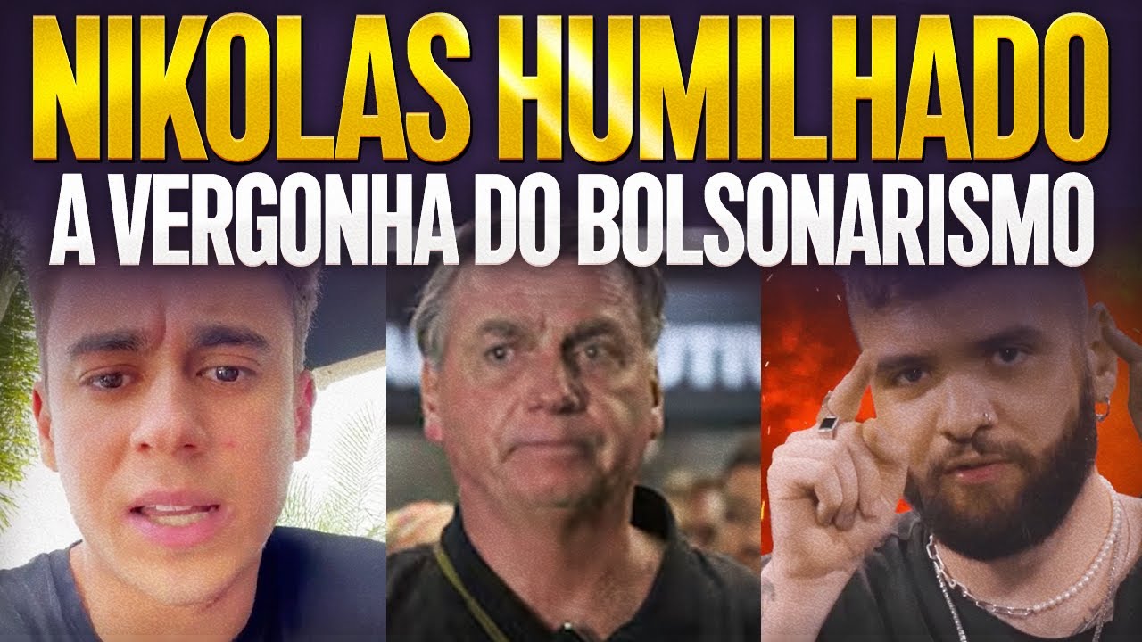 AS MENTIRAS GROTESCAS DE NIKOLAS FERREIRA: A VERGONHA DO BOLSONARISMO! React Tiago Santineli