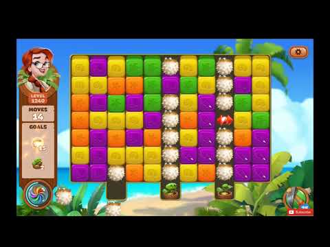 Lost Island Blast Adventure Level 1240 NO BOOSTERS - A S GAMING