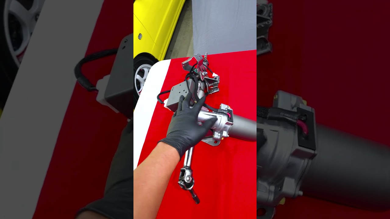 MOZCRAFT HONDA ELECTRIC STEERING COLUMN | #OMGBUILDS