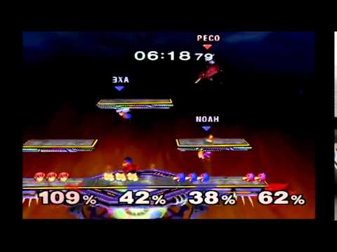 HBD #12 Doubles RR: Kopaka (P1) + timesink (P4) vs. CG | Trichael Man (P2) + Juice (P3) - SSBM