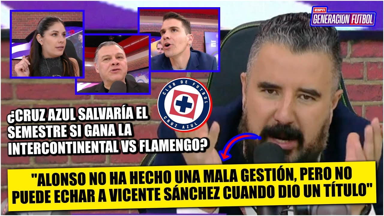 ÁLVARO con mensaje a IVAN ALONSO: Lo único que te salvaría CRUZ AZUL gane vs FLAMENGO | Generación F