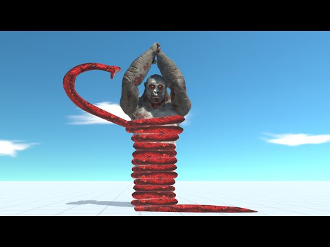 TITANOBOA vs EVERY UNIT #3 - Animal Revolt Battle Simulator