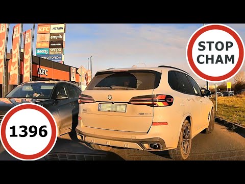 Stop Cham #1396 - Niebezpieczne i chamskie sytuacje na drogach