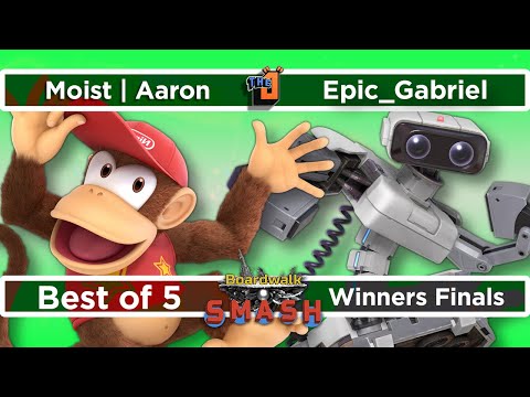 BWS 65 Winners Finals - Moist | Aaron (Diddy Kong) v Epic_Gabriel (ROB) - CFL SSBU