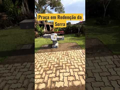 Praça em Redenção da Serra-SP #caminhoparaumavidamelhor