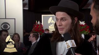 James Bay | Red Carpet | 58th GRAMMYs