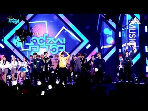 20180407 Daehwi interactions with STRAY KIDS pt.3