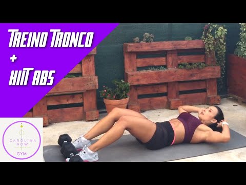 Instagram LIVE 191 (21 Setembro) - Treino de FORÇA de TRONCO e HIIT ABDOMINAIS | Carolina NOW