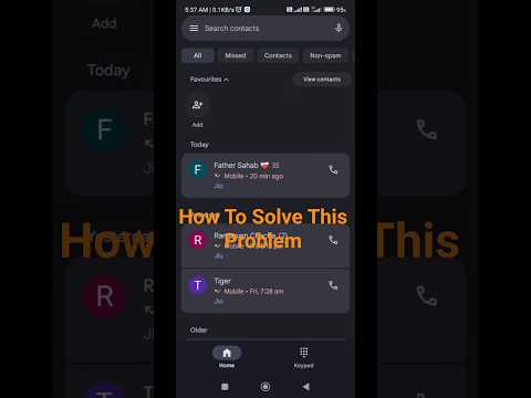 New Phone call Update Problem.How To Solve it 👍🏻#short#viral#tech#phonecall