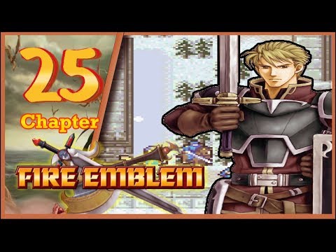 Fire Emblem 7: Blazing Sword - Walkthrough - Chapter 25: Pale Flower of Darkness