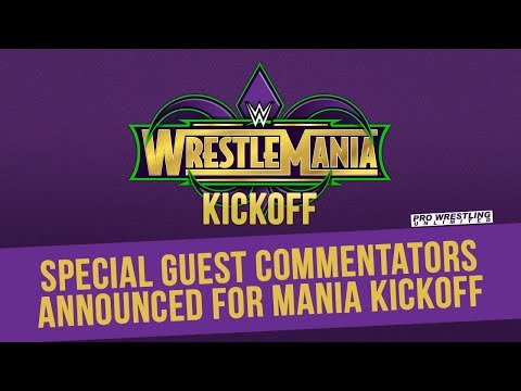 Fight Size Update: Commentators For WrestleMania Kick Off, Undertaker Advertisement, The Rock