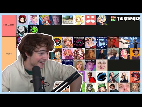 DOING THE MINECRAFT STREAMER TEIR LIST | Tubbo VOD 20th August 2023