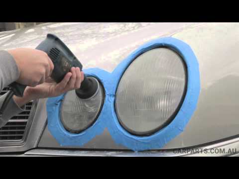 Headlight Restoration with Mothers NuLens Kit