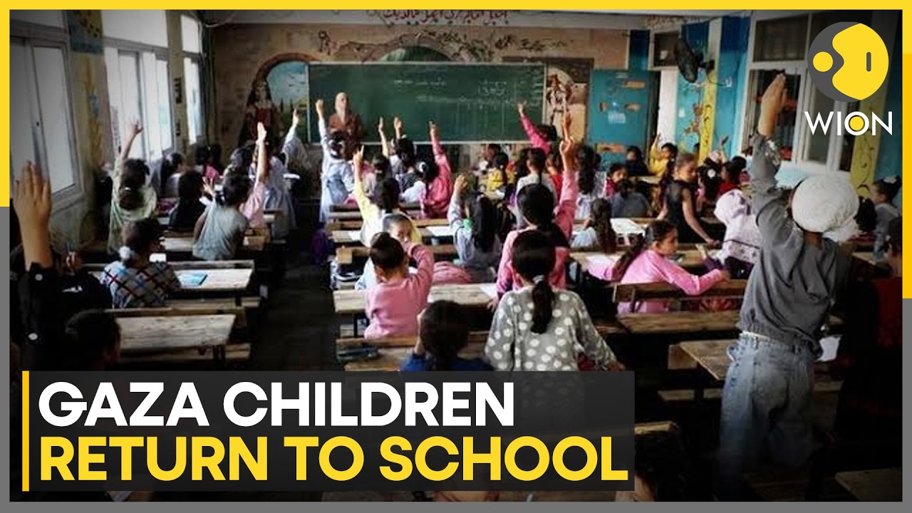 UN Claims 700,000 Children Missed Schooling in Gaza Due to War | WION