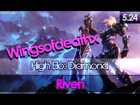 129 5 24 Wingsofdeathx as Riven vs Darius s6 Preseason Diamond Master Ranked
