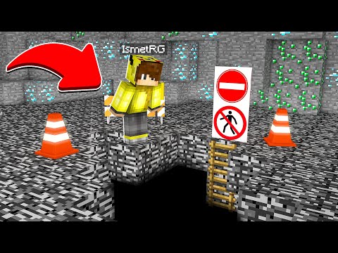 KATMAN KAYASININ ALTINDA HAYATTA KALDIM! 😱 - Minecraft