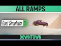 Goat Simulator 3 - All 5 Ramps - Downtown