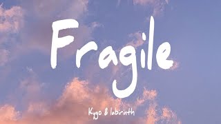 Kygo &amp; Labirint - Fragile (Lirik dan Terjemahan)🎵