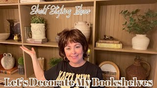 LET'S DECORATE MY DIY BOOKSHELVES