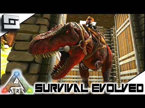 TAMING a TREX! ARK: Survival Evolved - E15 ( Ark Ragnarok Map )