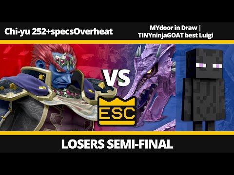 ESC 86 - Chi-yu 252+specsOverheat Vs. MYdoor in Draw | TINYninjaGOAT best luigi - SSBU Tournament