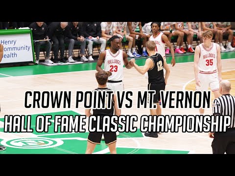 Crown Point vs Mt. Vernon : Indiana Basketball Hall of Fame Classic Championship