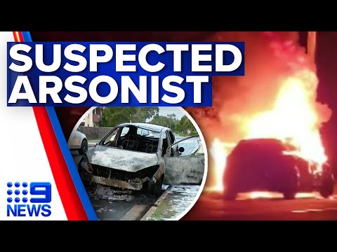 Police hunting for suspected arsonists after a car was torched in Adelaide | 9 News Australia