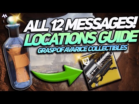 All Grasp of Avarice Collectibles Location Guide | The Richest Dead Man Alive Triumph | Destiny 2