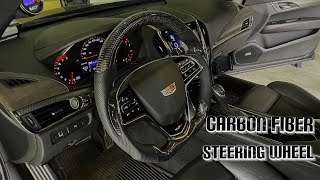 Steering wheel removal and install ATS and CTS (CARBON FIBER)