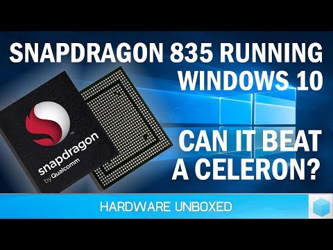 Snapdragon 835 vs. Celeron N3450: Windows on ARM Benchmarked