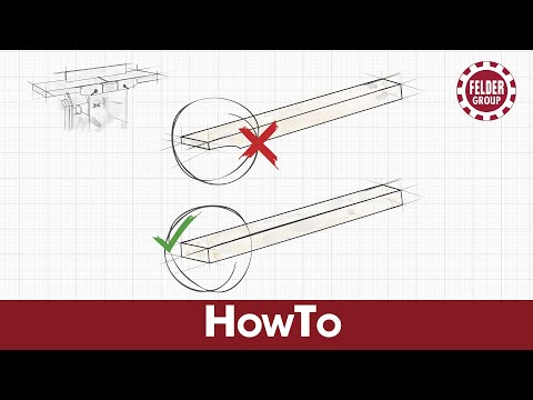 Setupfehler: Schlag am Anfang beim Abrichten vermeiden | Felder Group HowTo