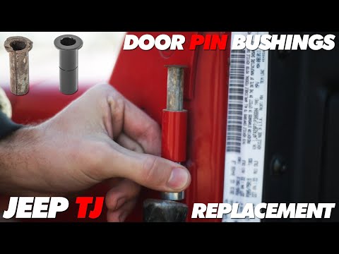 Jeep TJ Door Pin Bushings Replacement