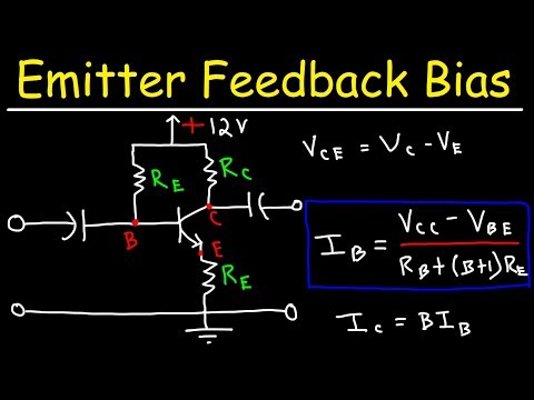 Emitter Feedback Bias Circuit
