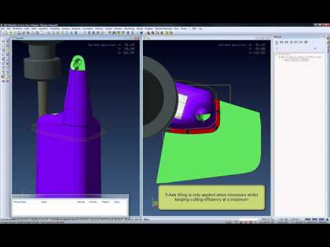 5-Axis Machining (auto tilting)