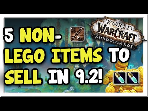Top 5 Non-Legendary Items to Prep/Sell in 9.2! | Shadowlands | WoW Gold Making Guide