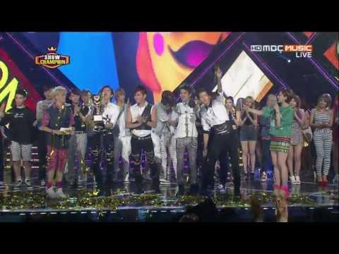 [HD] 130731 Show Champion 1위 발표 브아걸 cut